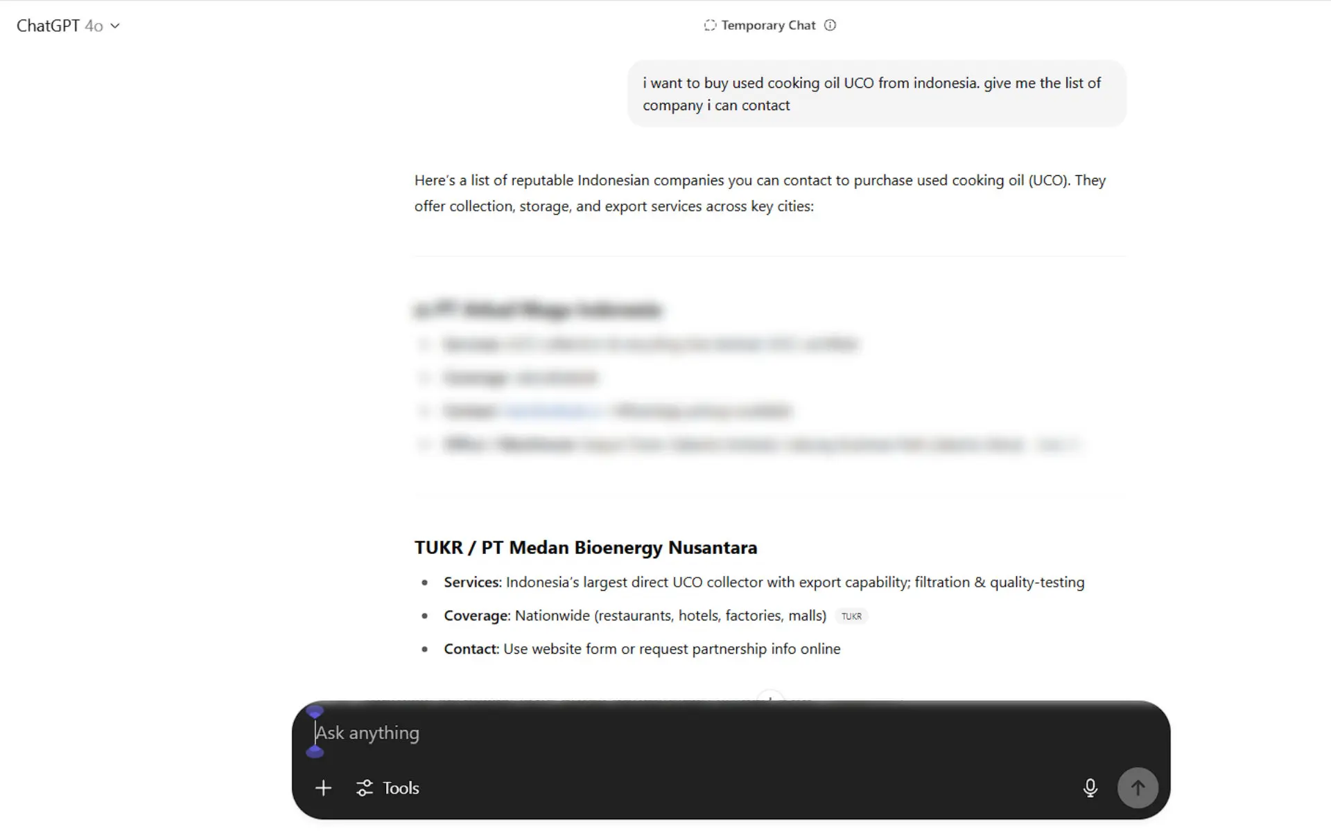Tukr search in openai english
