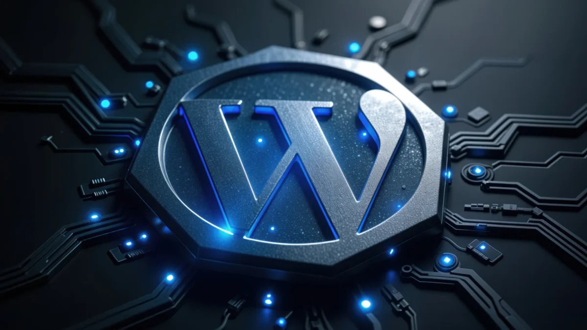 Wordpress Logo 3d Wallpaper