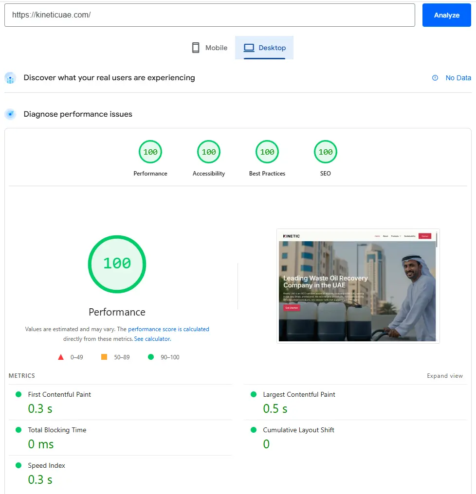 Kinetic psi desktop after