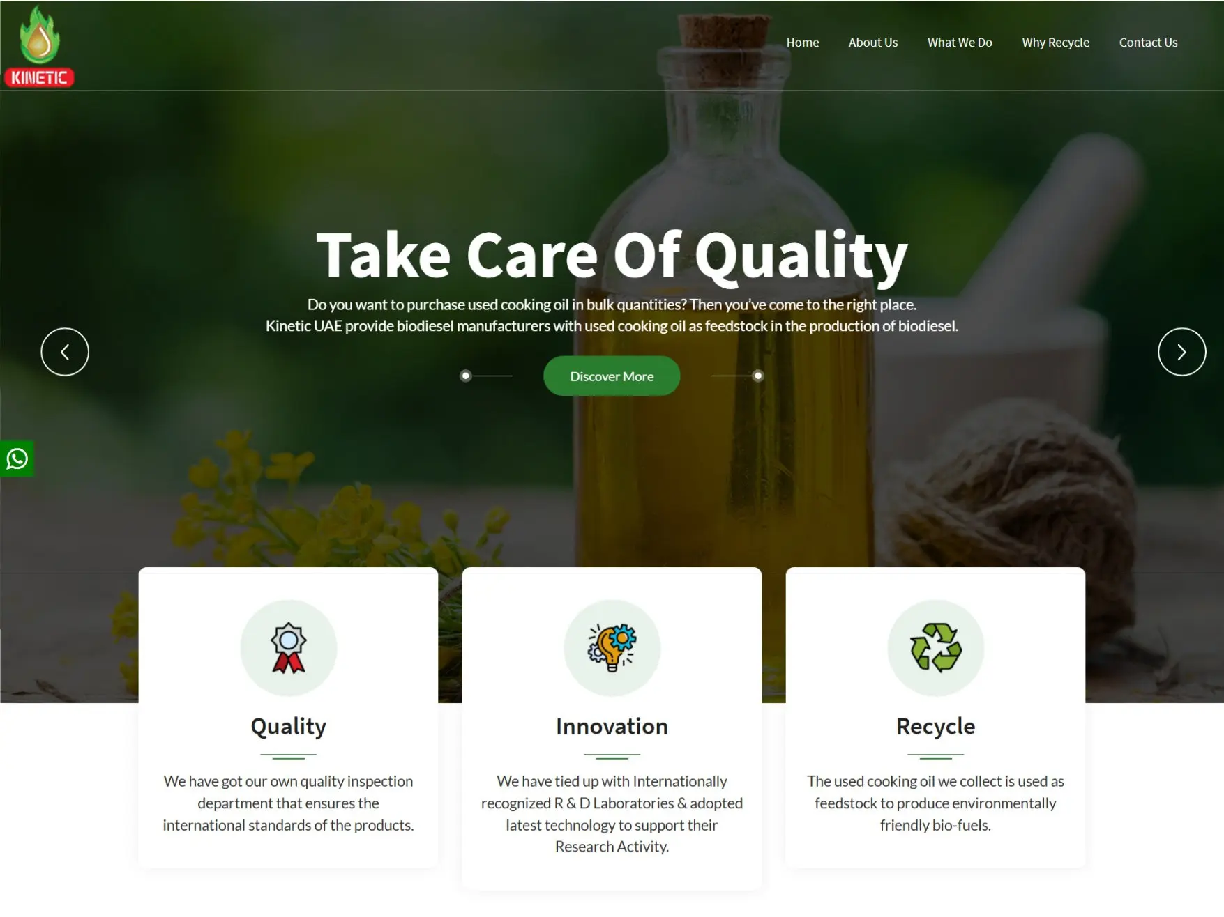 Kinetic uae home before