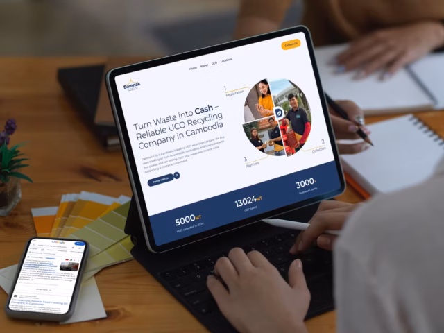 Web design service hero